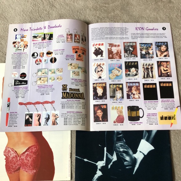 Boy Toy by Mail - Madonna Fan Club Merchandise Catalogs - Bundle of 3 - Picture 6 of 11